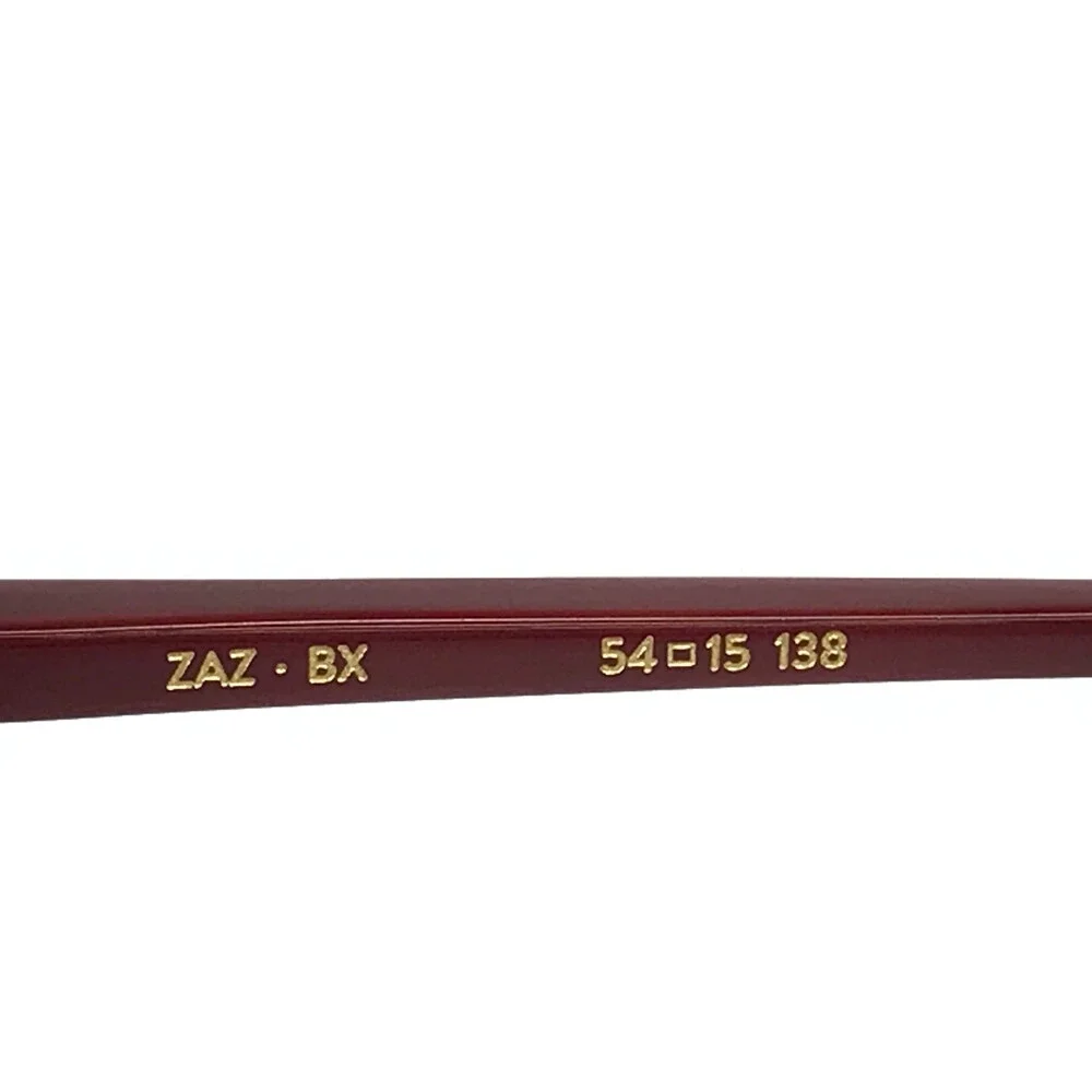 Etnia Barcelona Eyeglasses Frames ZAZ BX Bordeaux Red Cat Eye Full Rim 54-15-138
